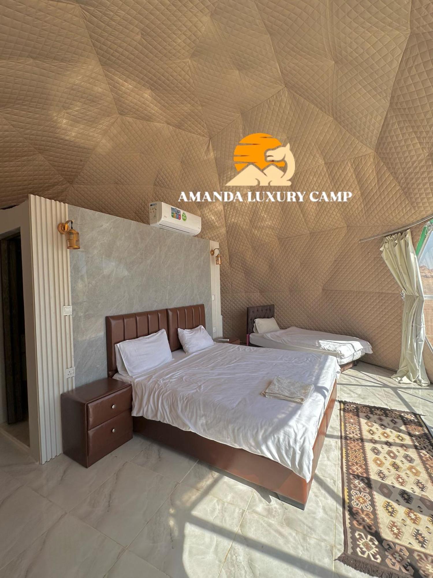Hotel Amanda Luxury Camp Wadi Rum Esterno foto