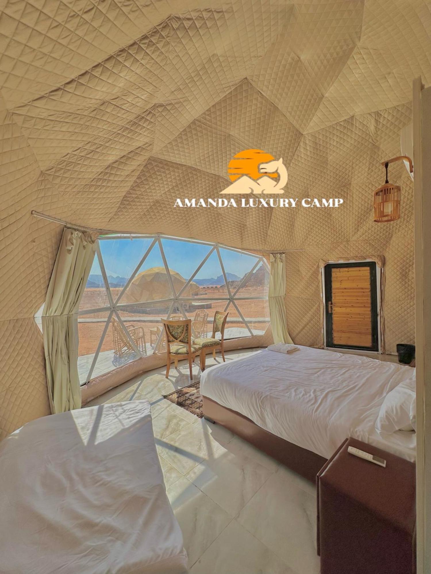 Hotel Amanda Luxury Camp Wadi Rum Esterno foto