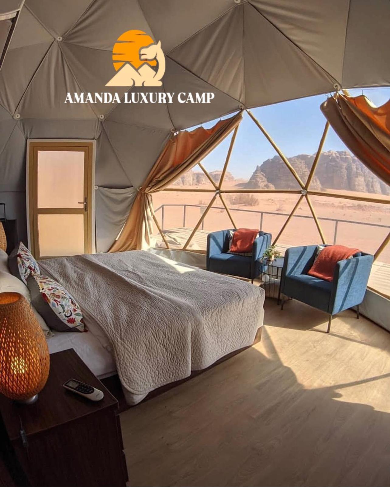 Hotel Amanda Luxury Camp Wadi Rum Esterno foto