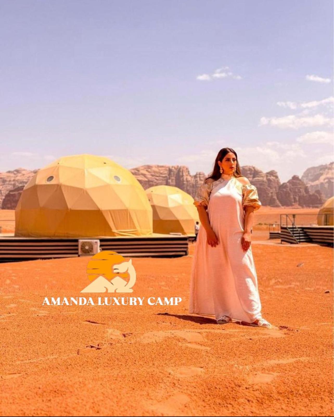 Hotel Amanda Luxury Camp Wadi Rum Esterno foto