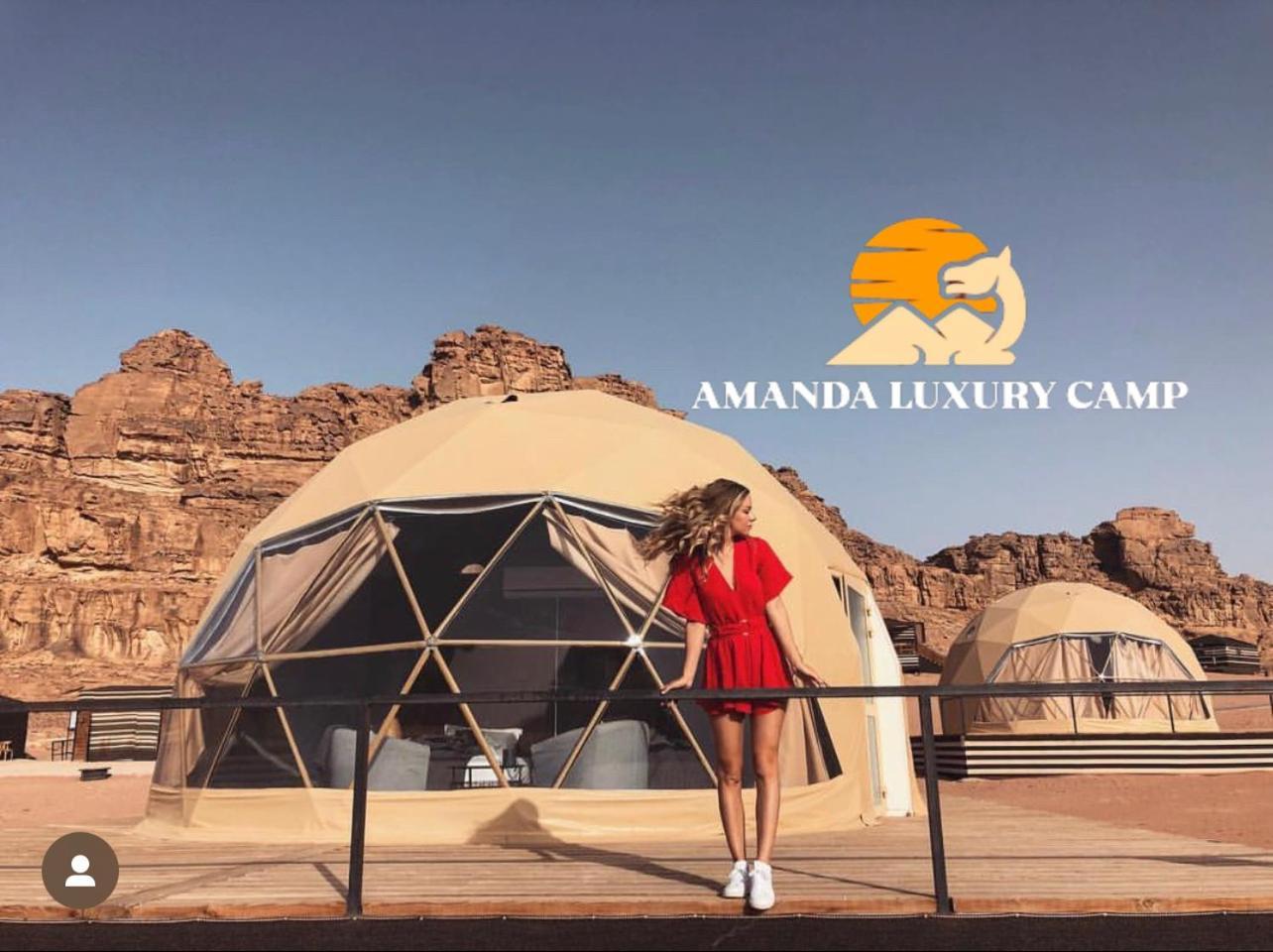 Hotel Amanda Luxury Camp Wadi Rum Esterno foto