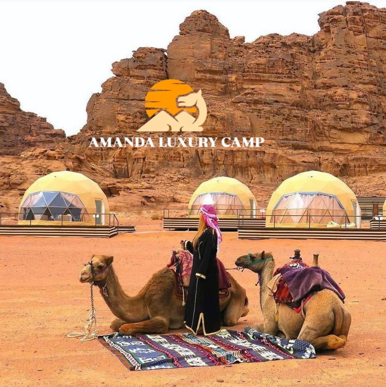 Hotel Amanda Luxury Camp Wadi Rum Esterno foto