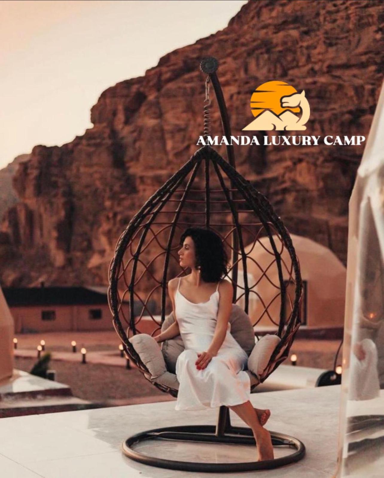 Hotel Amanda Luxury Camp Wadi Rum Esterno foto