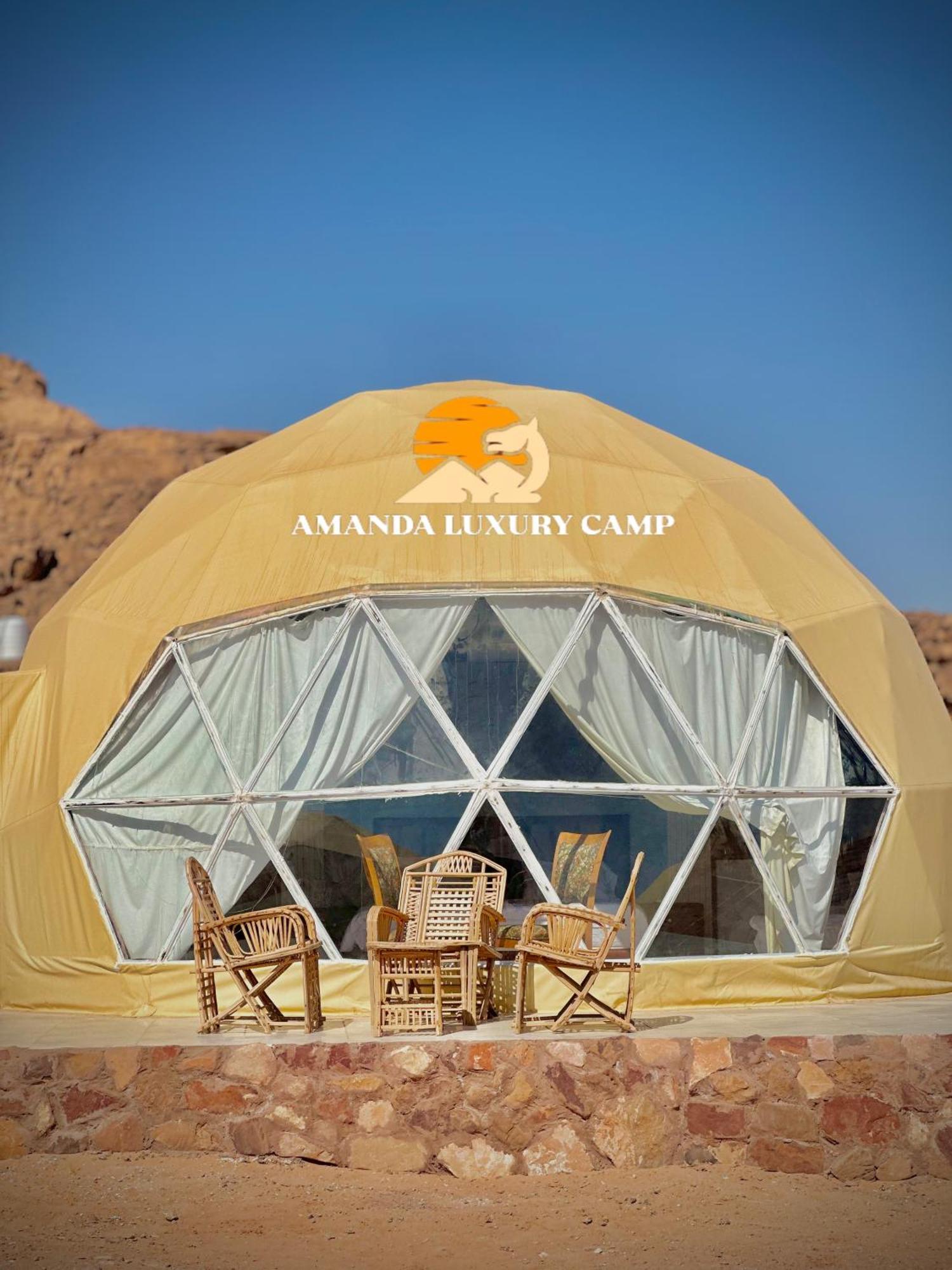Hotel Amanda Luxury Camp Wadi Rum Esterno foto
