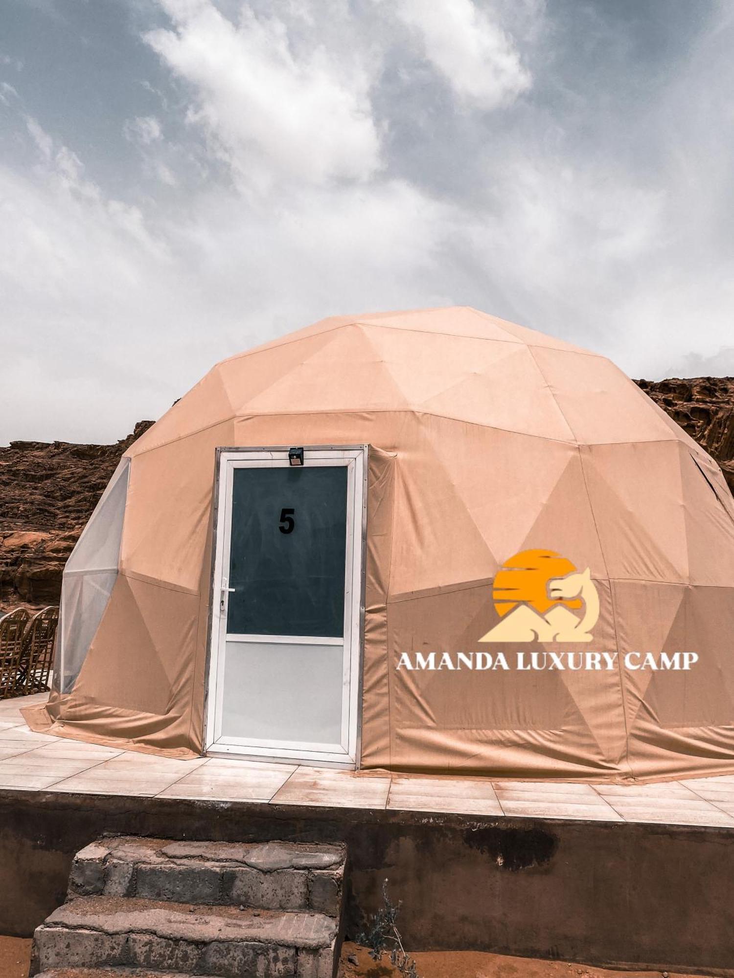 Hotel Amanda Luxury Camp Wadi Rum Esterno foto